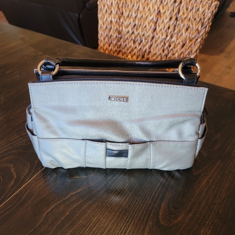 MICHE black base bag and one gray shell.